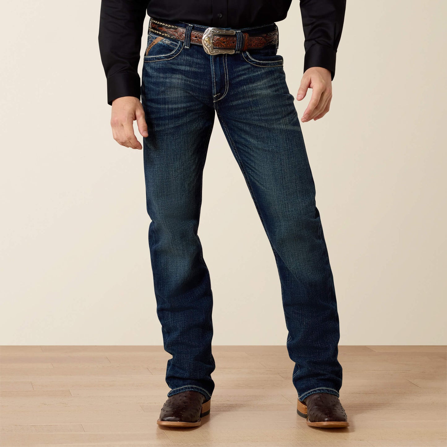 Ariat On Sale - M4 Low Rise Stretch Adkins Boot Cut Jean