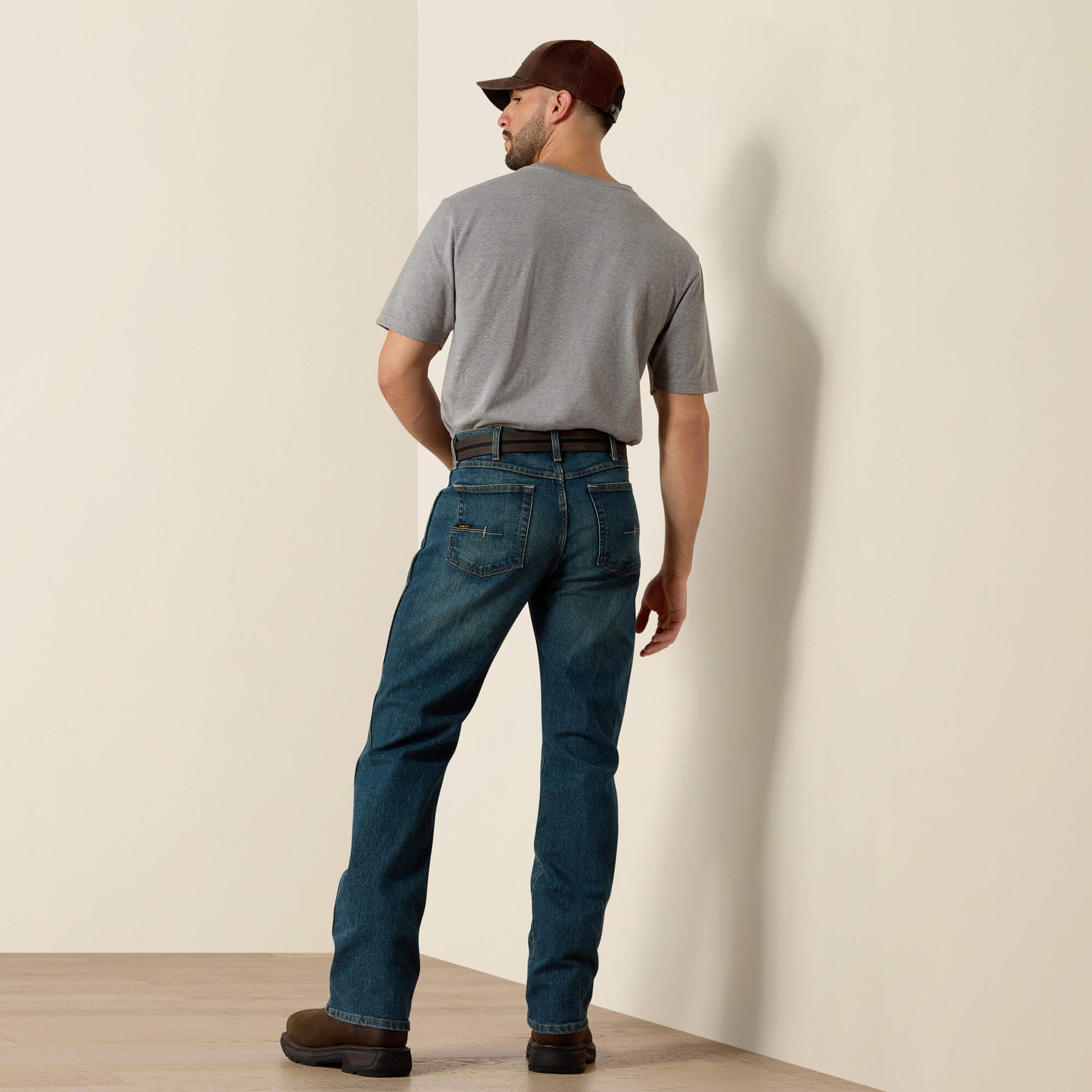 Ariat Online - Rebar M4 Relaxed DuraStretch Basic Boot Cut Jean