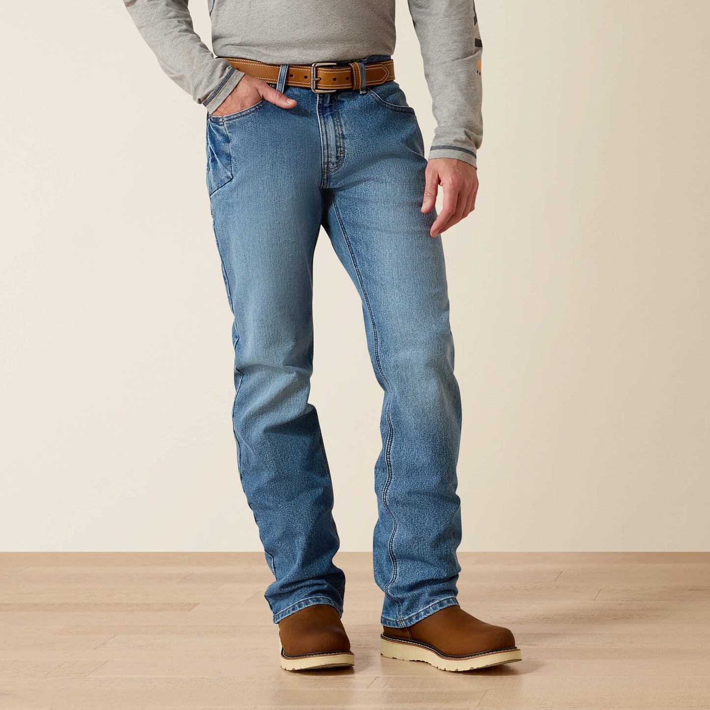 Ariat Online Shop - Rebar M4 Relaxed DuraStretch Basic Boot Cut Jean