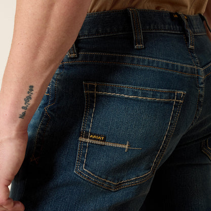 Ariat On Sale - Men's Slim Fit Work Pants - Rebar Denim