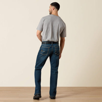 Ariat Online - Men's Low Rise, Bootcut Work Pants - Rebar Denim