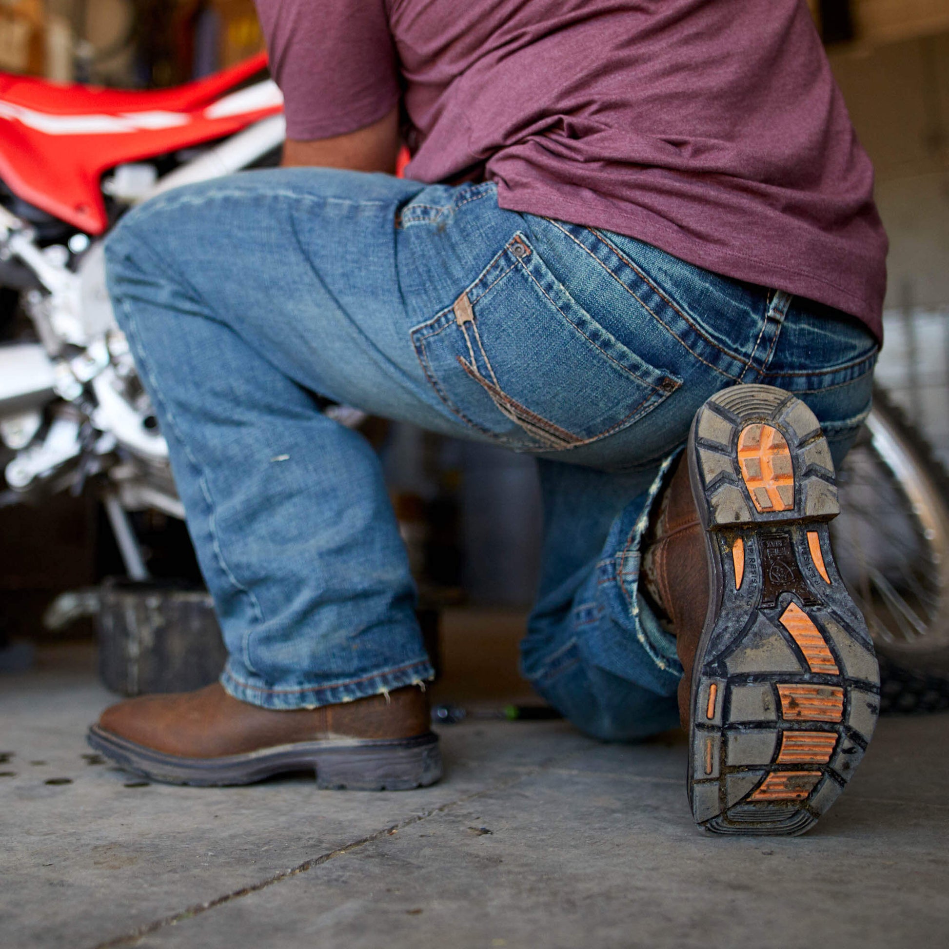 Ariat Online Shop - M4 Low Rise Scoundrel Boot Cut Jean