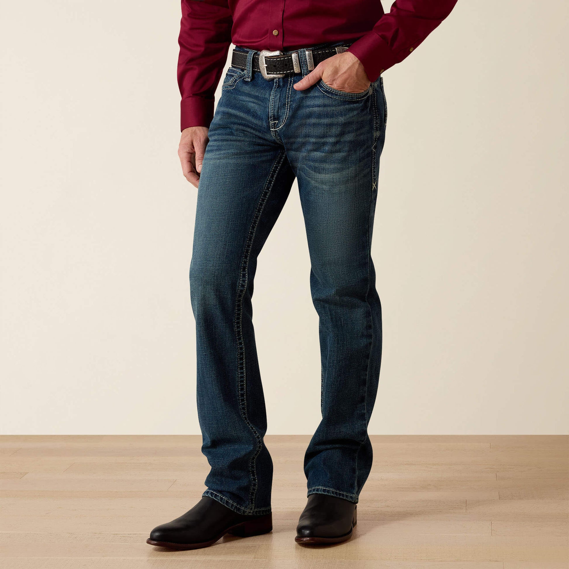 Ariat US - M7 Rocker Stretch Coltrane Stackable Straight Leg Jean