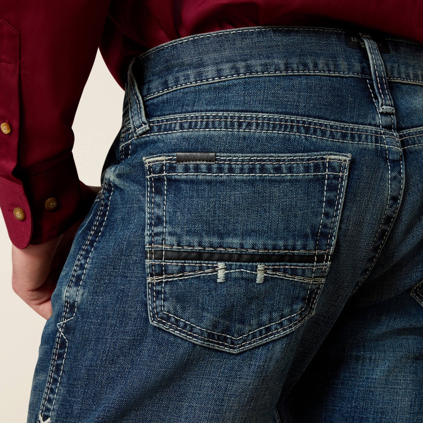 Ariat US - M7 Rocker Stretch Coltrane Stackable Straight Leg Jean