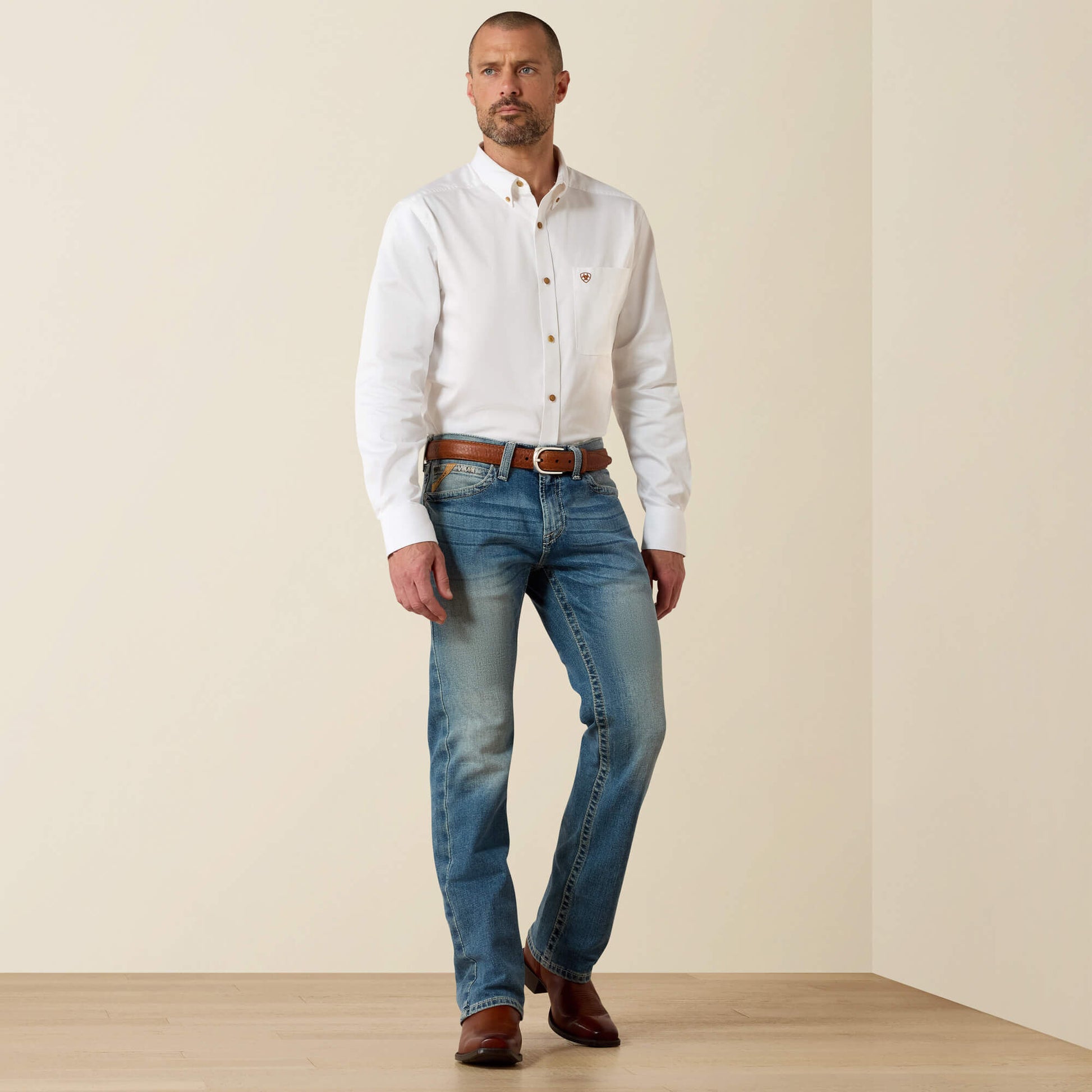 Ariat Sale - M7 Rocker Stretch Stirling Stackable Straight Leg Jean