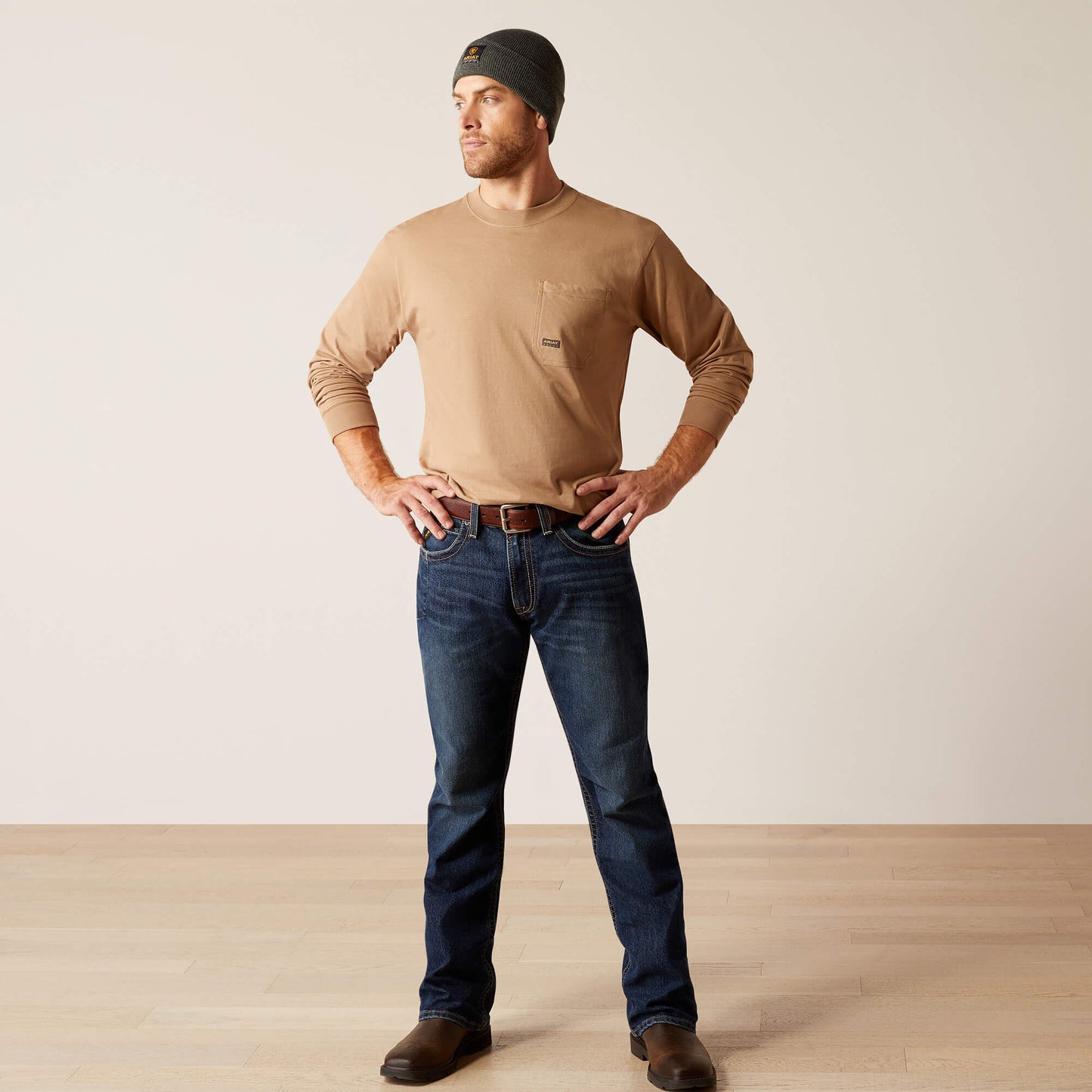 Ariat Outlet - Rebar M4 Relaxed Rail Boot Cut Jean