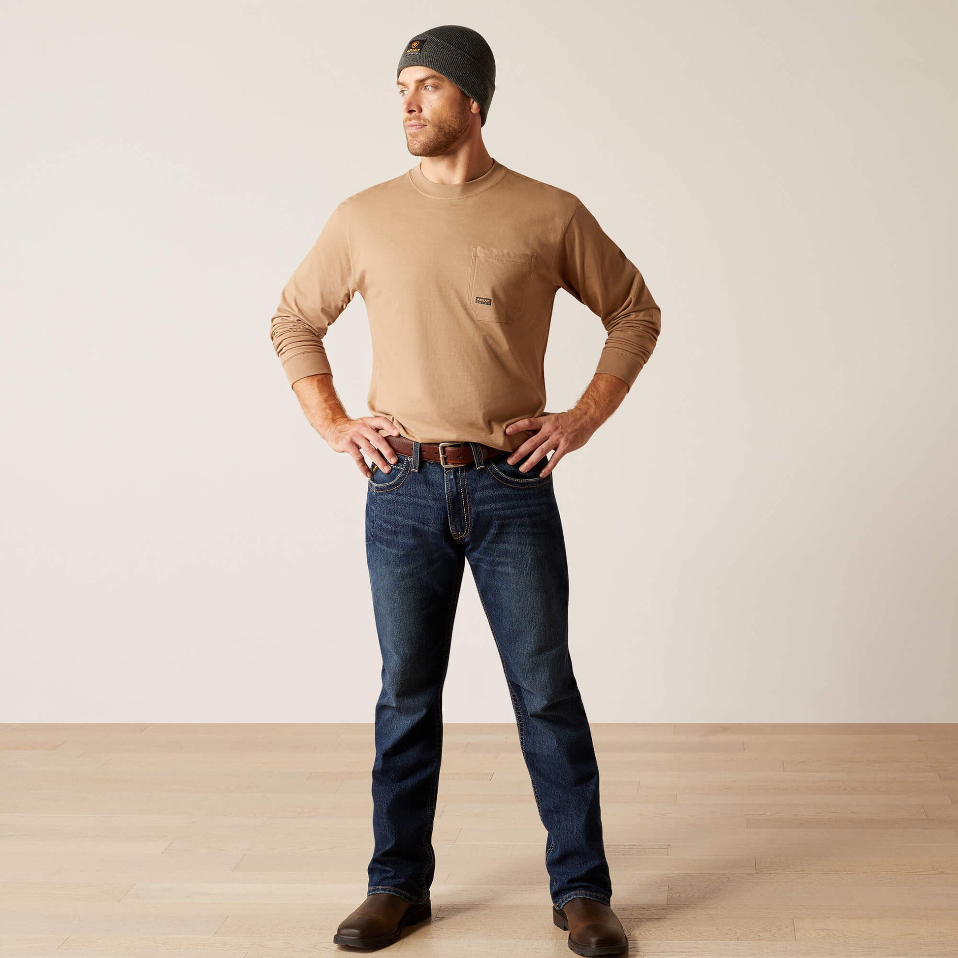 Ariat Outlet - Rebar M4 Relaxed Rail Boot Cut Jean