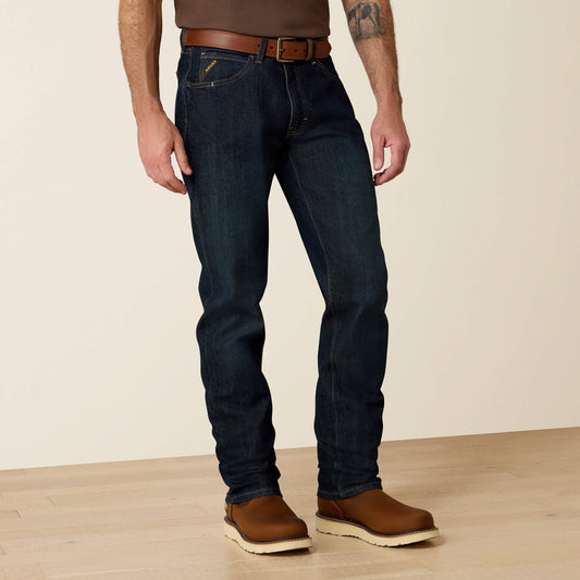 Ariat US - Rebar M4 Relaxed DuraStretch Basic Stackable Straight Leg Jean