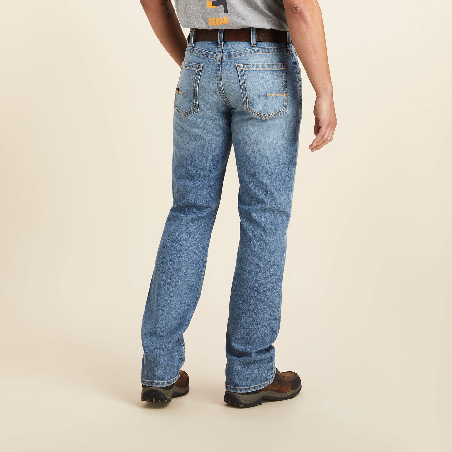 Ariat On Sale - Rebar M5 Straight DuraStretch Edge Straight Leg Jean