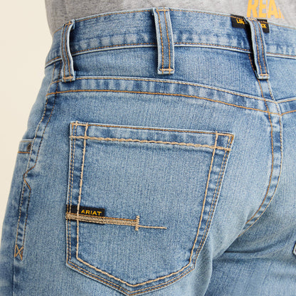 Ariat On Sale - Rebar M5 Straight DuraStretch Edge Straight Leg Jean