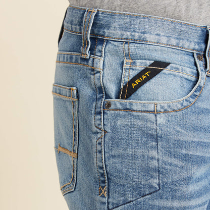 Ariat On Sale - Rebar M5 Straight DuraStretch Edge Straight Leg Jean