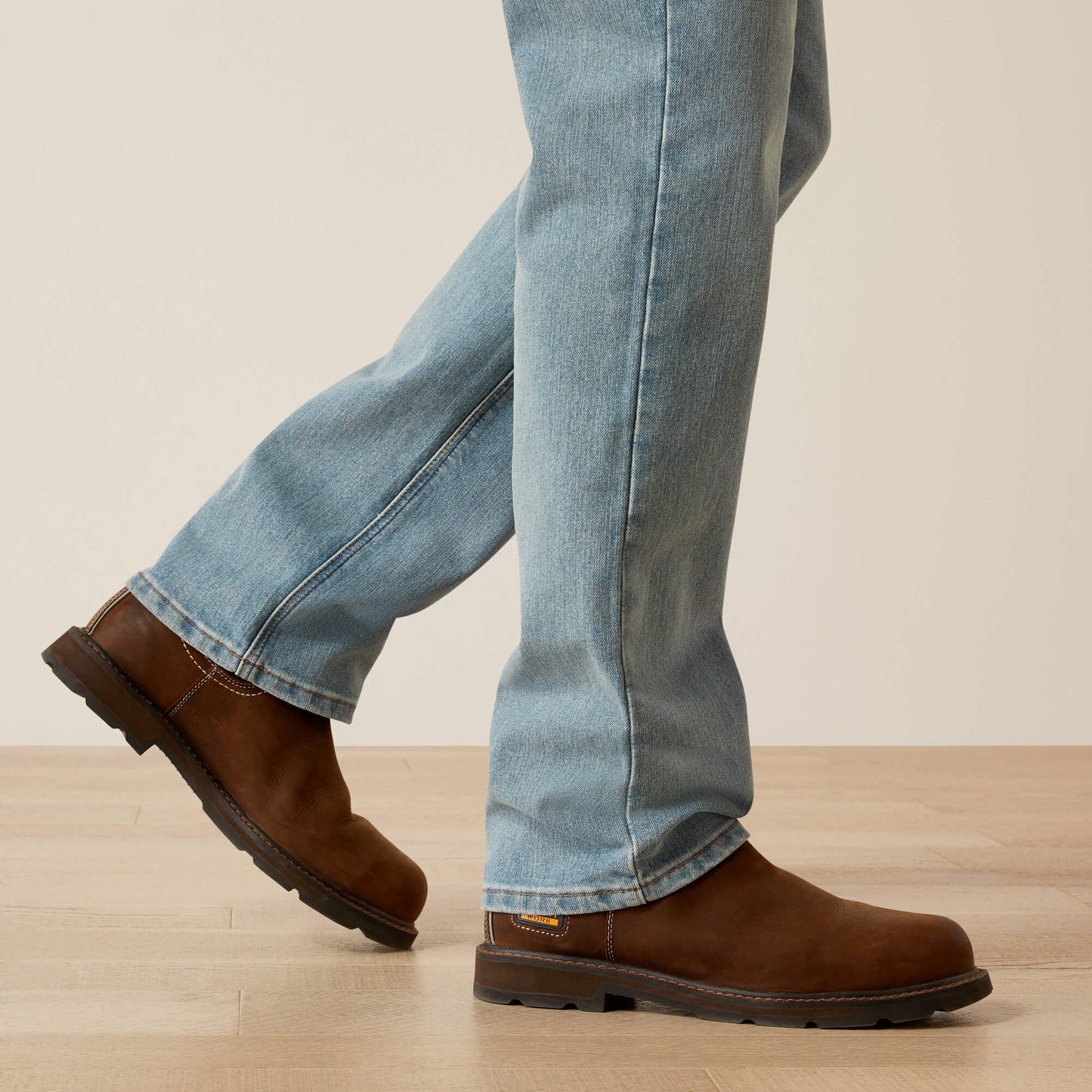 Ariat On Sale - Rebar M4 Relaxed DuraStretch Basic Stackable Straight Leg Jean