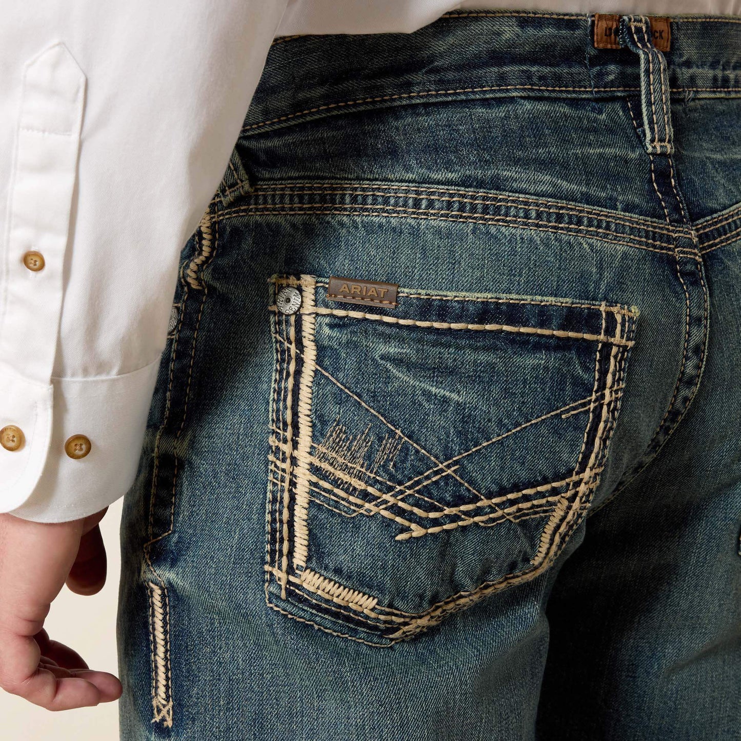 Ariat Online - M5 Slim Gambler Stackable Straight Leg Jean