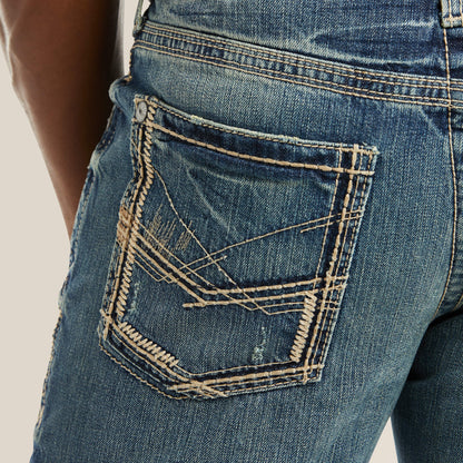 Ariat Online - M5 Slim Gambler Stackable Straight Leg Jean
