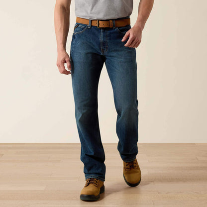 Ariat Online Shop - Rebar M3 Loose DuraStretch Basic Stackable Straight Leg Jean