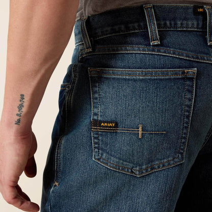 Ariat Online Shop - Rebar M3 Loose DuraStretch Basic Stackable Straight Leg Jean