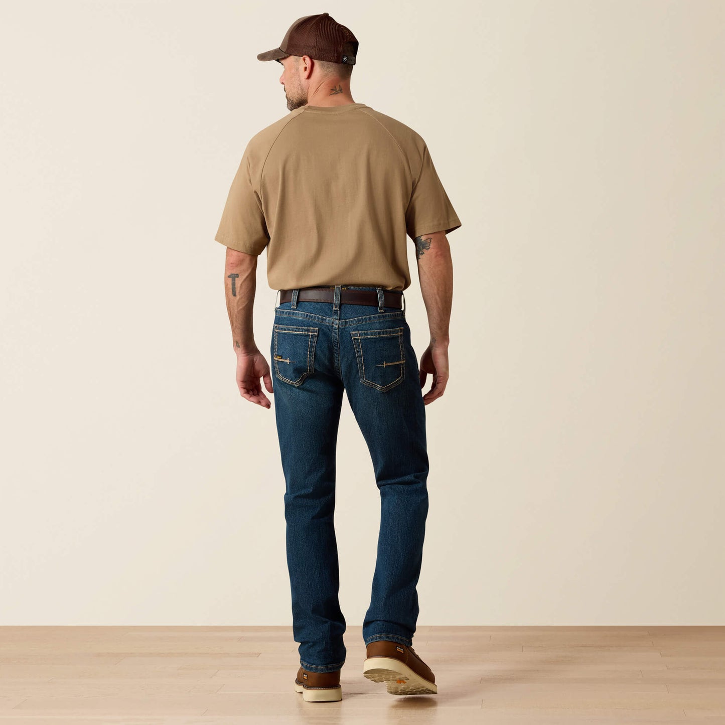 Ariat Website Store - Rebar M7 DuraStretch Edge Stackable Straight Leg Jean