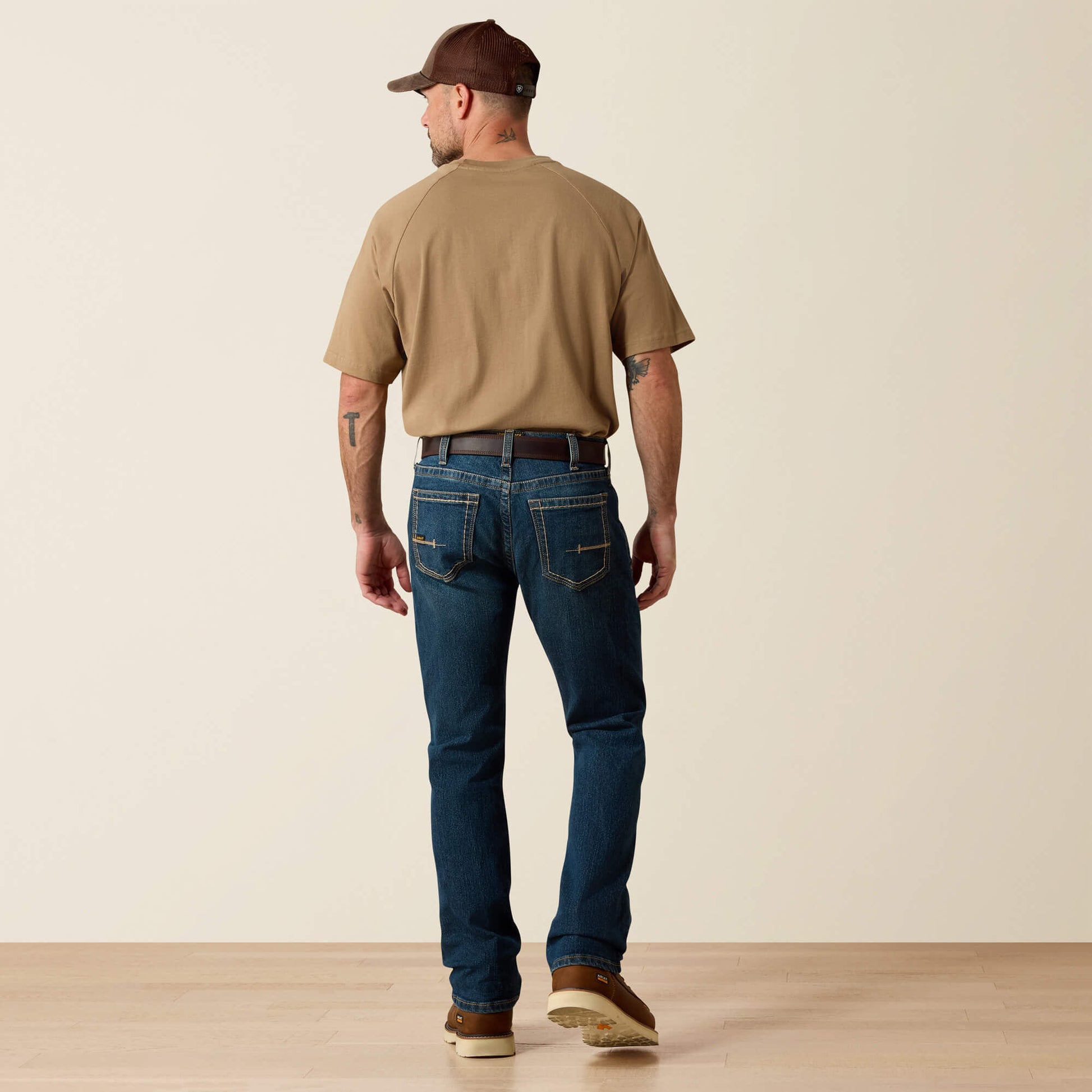 Ariat Website Store - Rebar M7 DuraStretch Edge Stackable Straight Leg Jean