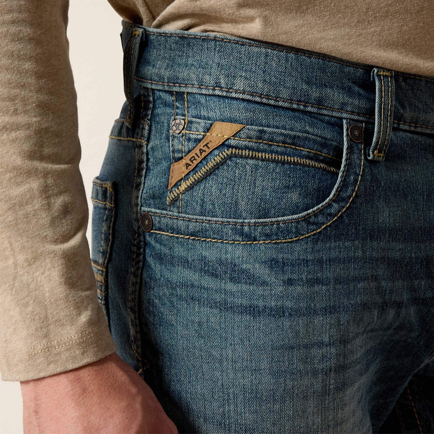 Ariat On Sale - M4 Low Rise Stretch Stockton Stackable Straight Leg