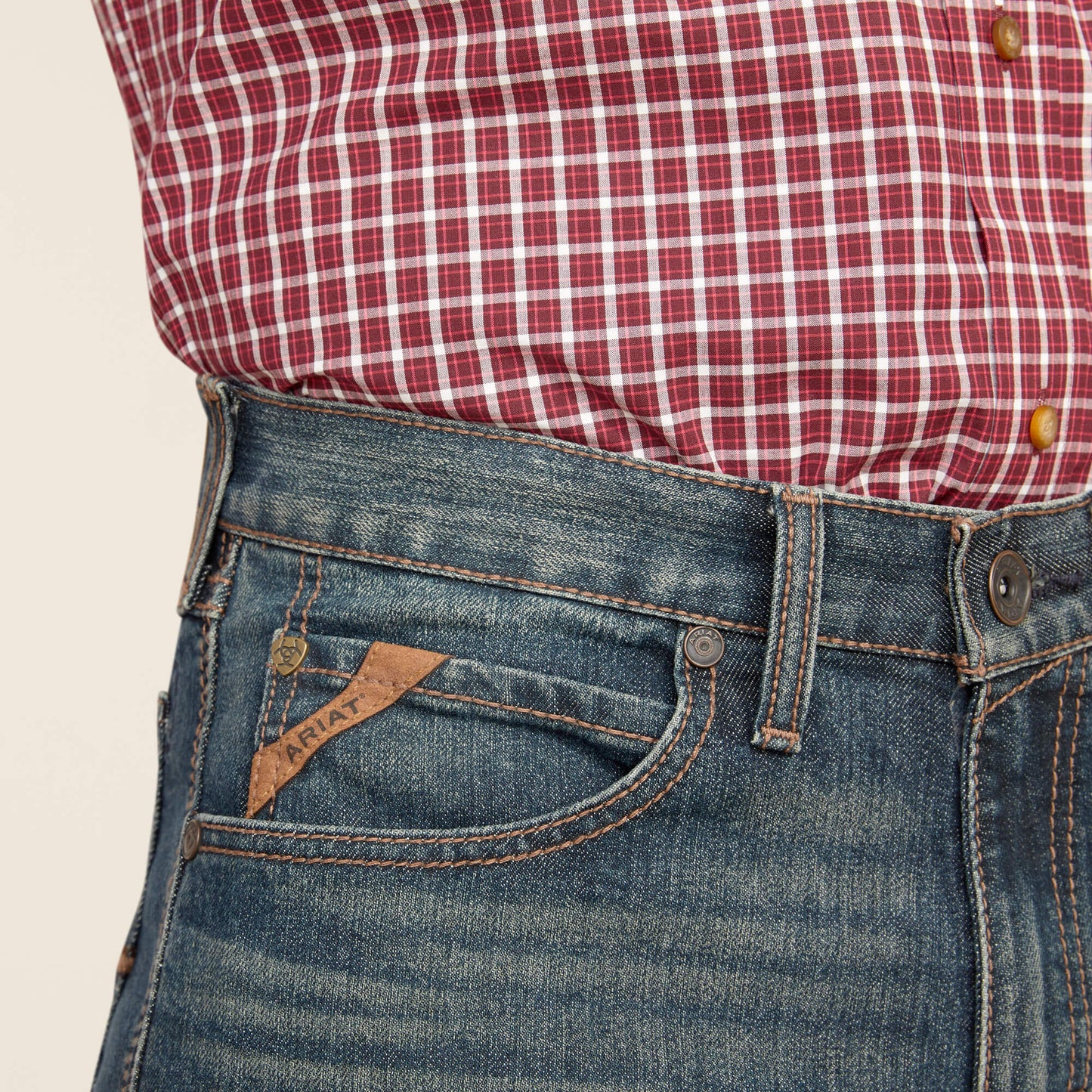 Ariat Online - M2 Traditional Relaxed Stretch Pro Series Ray Boot Cut Jean