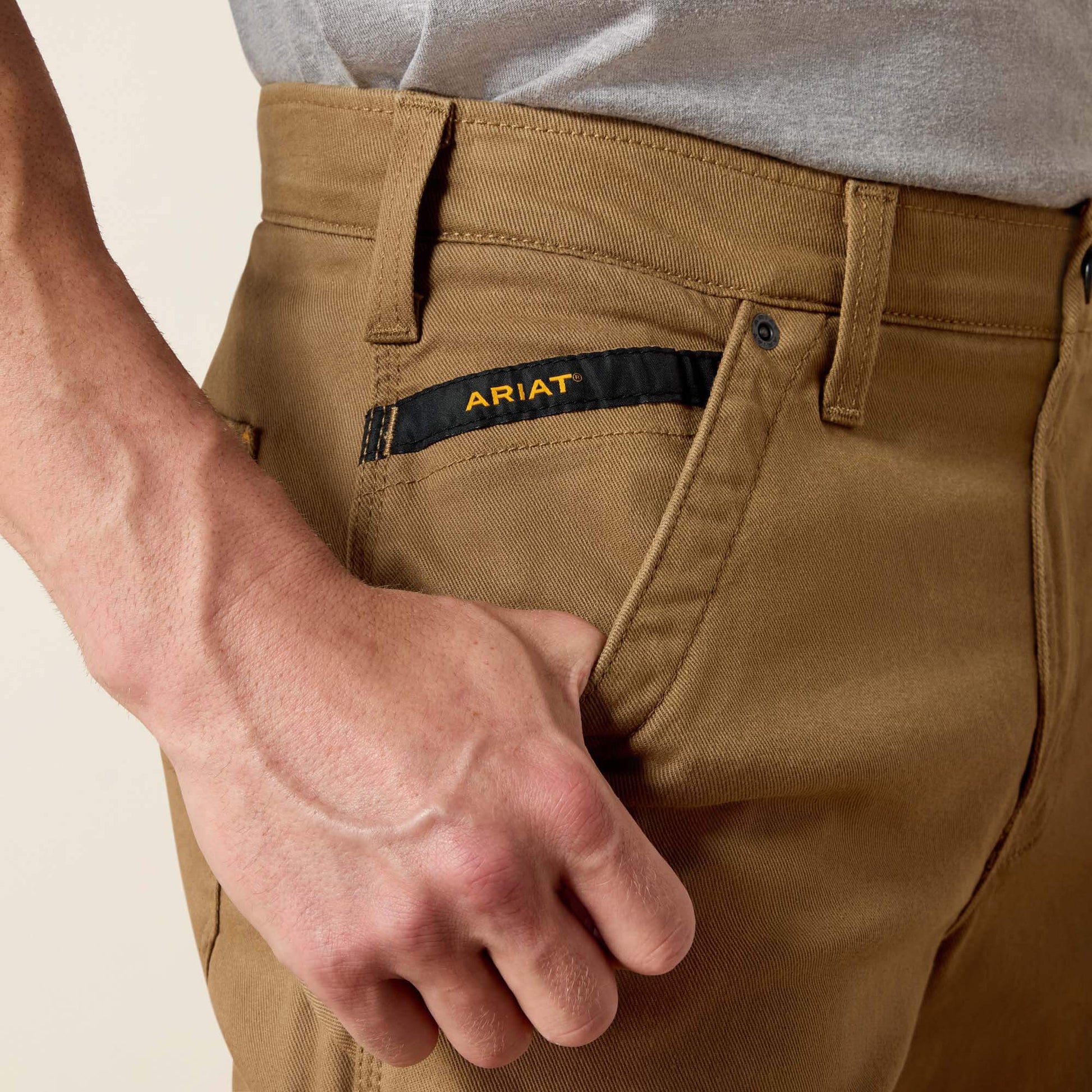 Ariat Outlet - Rebar M4 Relaxed DuraStretch Washed Twill Dungaree Boot Cut Pant