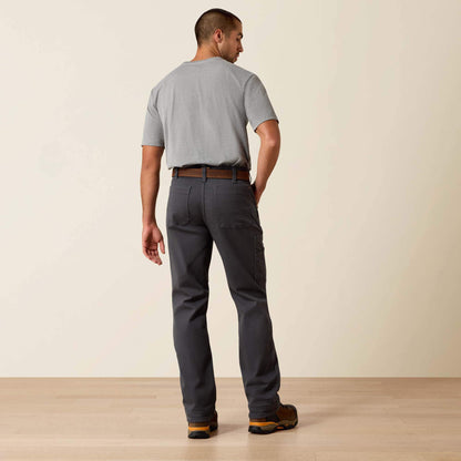 Ariat Website Store - Rebar M4 Relaxed DuraStretch Washed Twill Dungaree Boot Cut Pant
