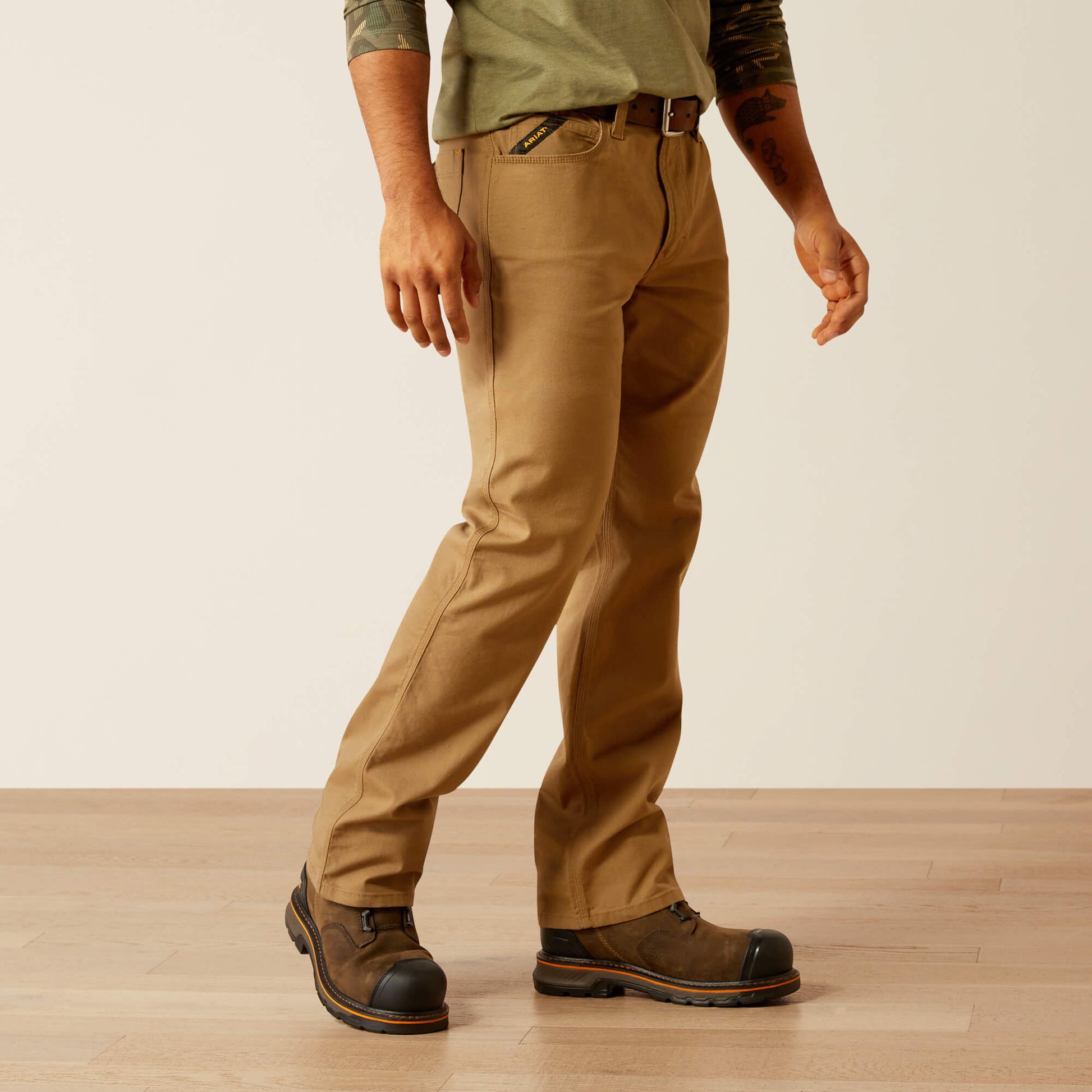 Ariat On Sale - Rebar M5 Straight DuraStretch Made Tough Straight Pant
