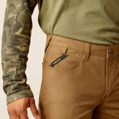 Ariat On Sale - Rebar M5 Straight DuraStretch Made Tough Straight Pant