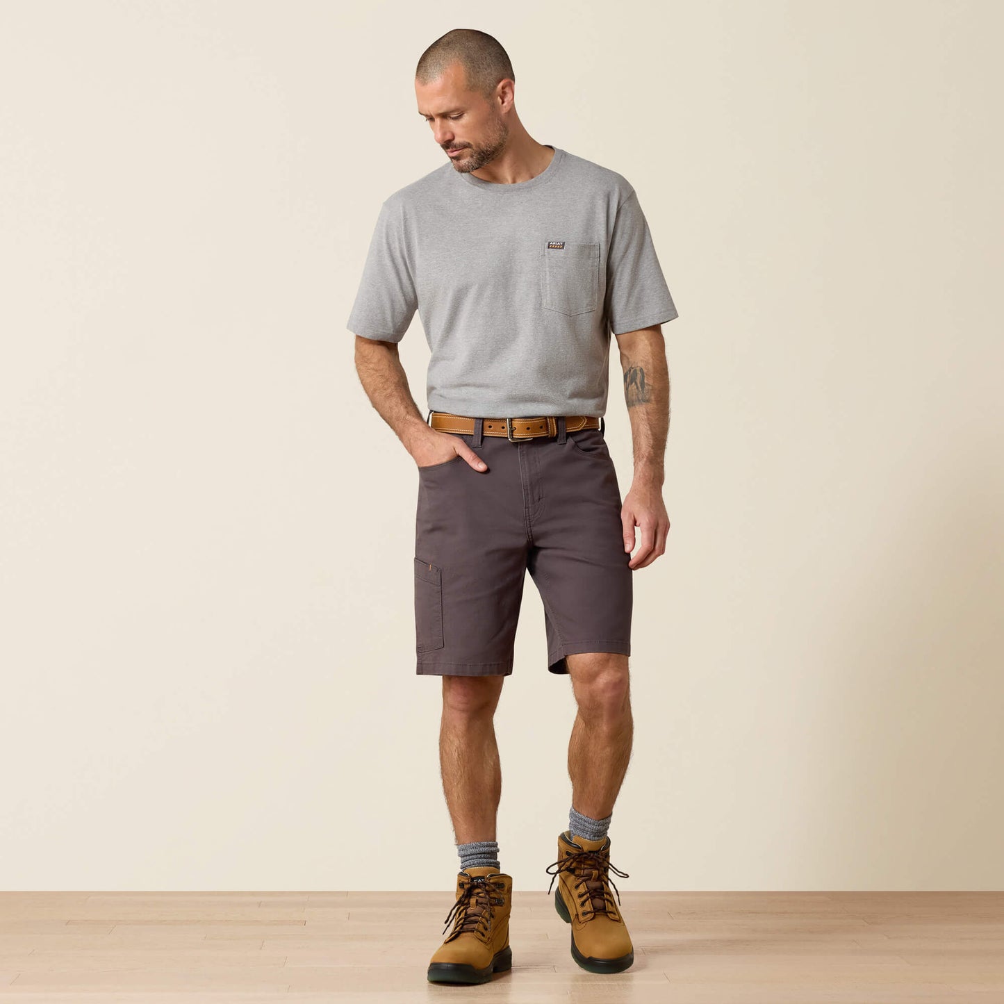 Ariat Online - Rebar DuraStretch Made Tough 10" Short