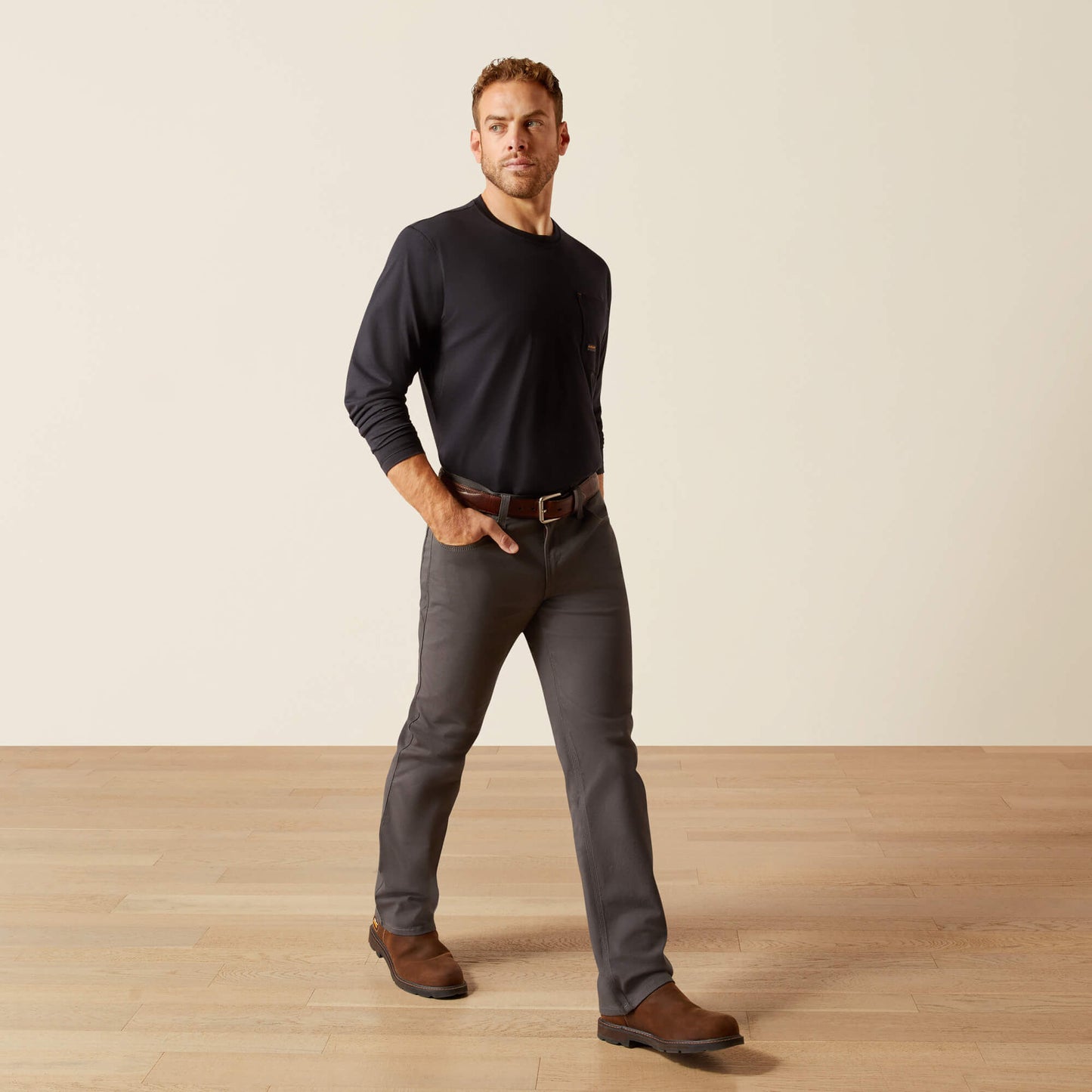 Ariat Sale - Rebar M5 Straight DuraStretch Made Tough Straight Pant