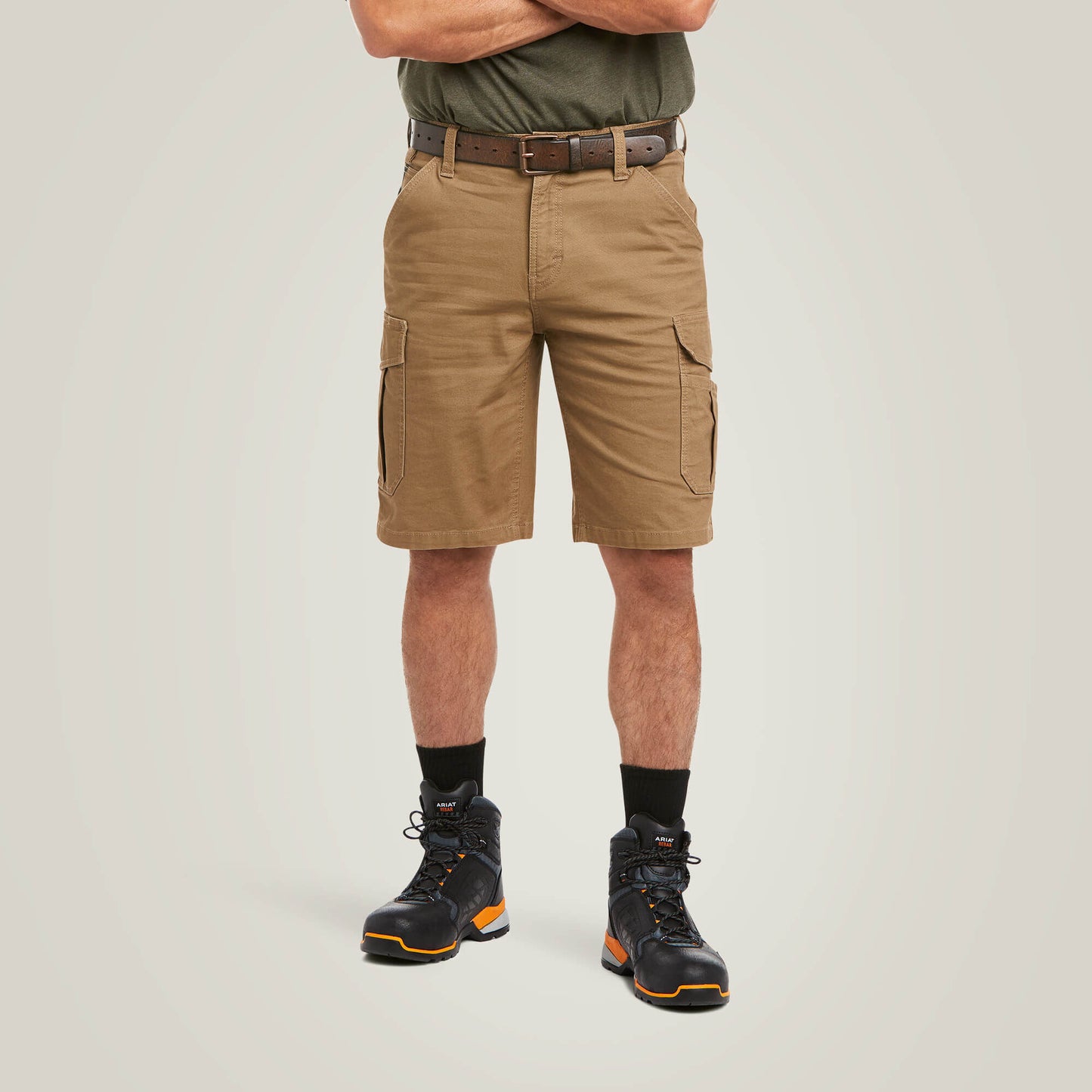 Ariat Outlet - Rebar DuraStretch Made Tough Cargo 11" Short