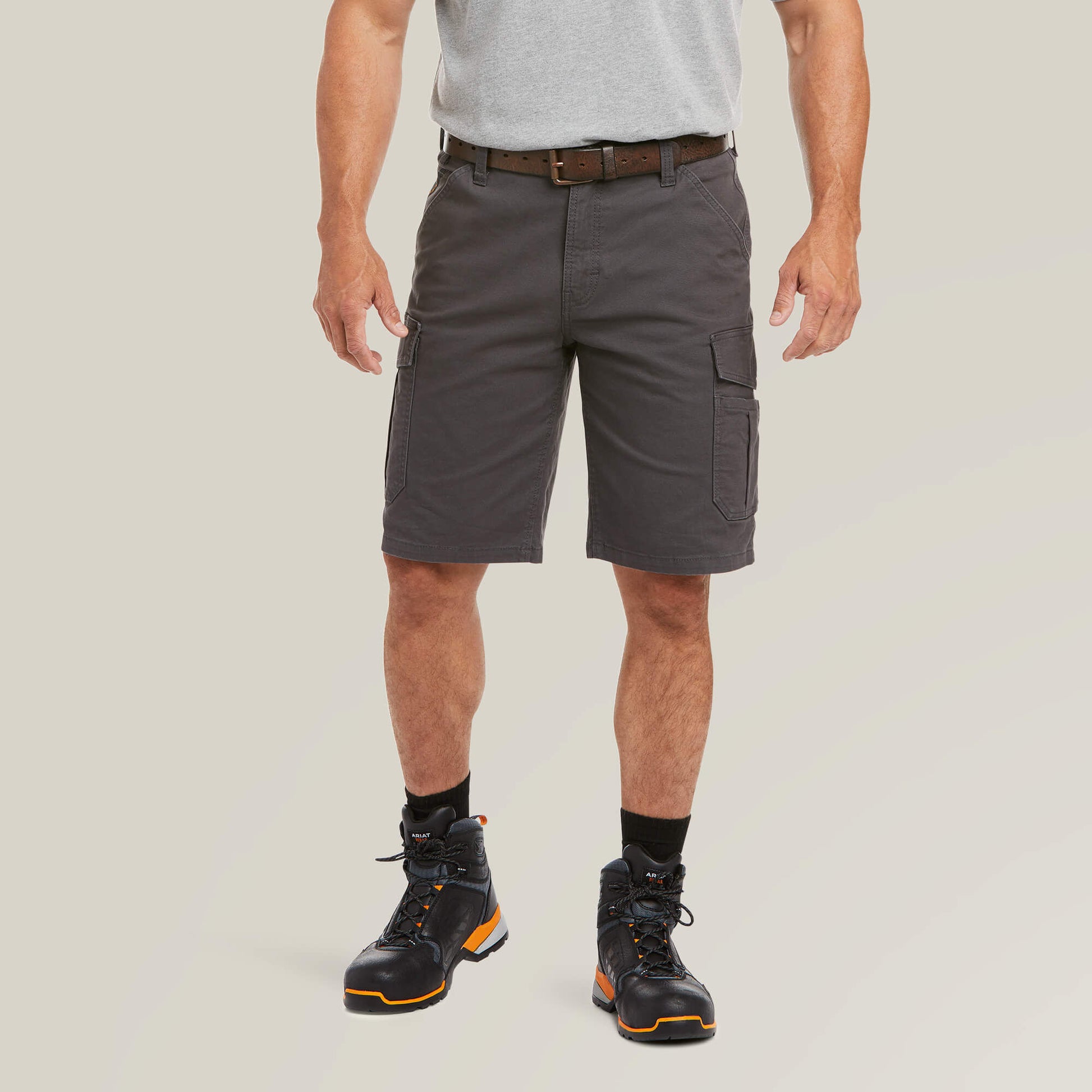 Ariat Online Shop - Rebar DuraStretch Made Tough Cargo 11" Short
