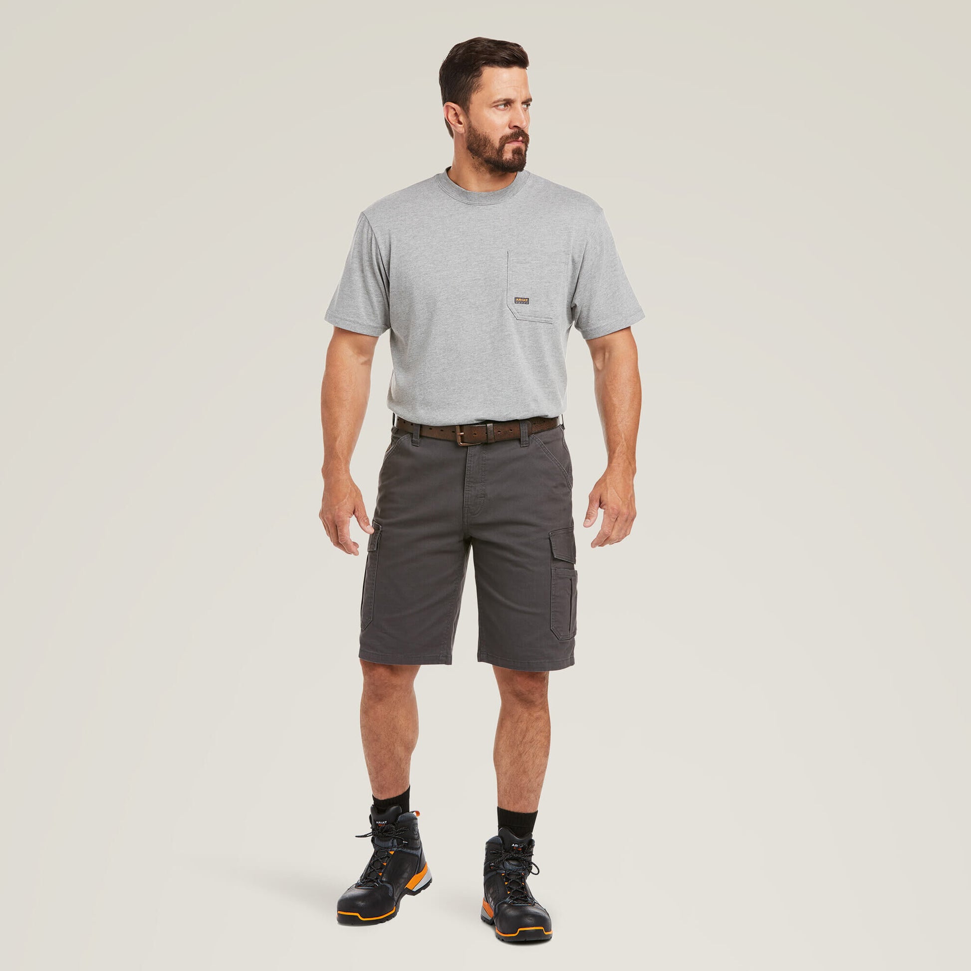 Ariat Online Shop - Rebar DuraStretch Made Tough Cargo 11" Short