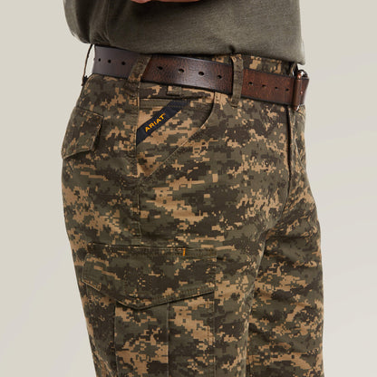 Ariat On Sale - Rebar DuraStretch Made Tough Cargo 11" Short