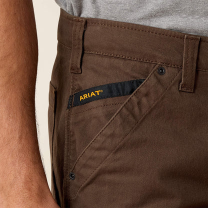Ariat Online Shop - Rebar M5 Straight DuraStretch Washed Twill Dungaree Straight Leg Pant