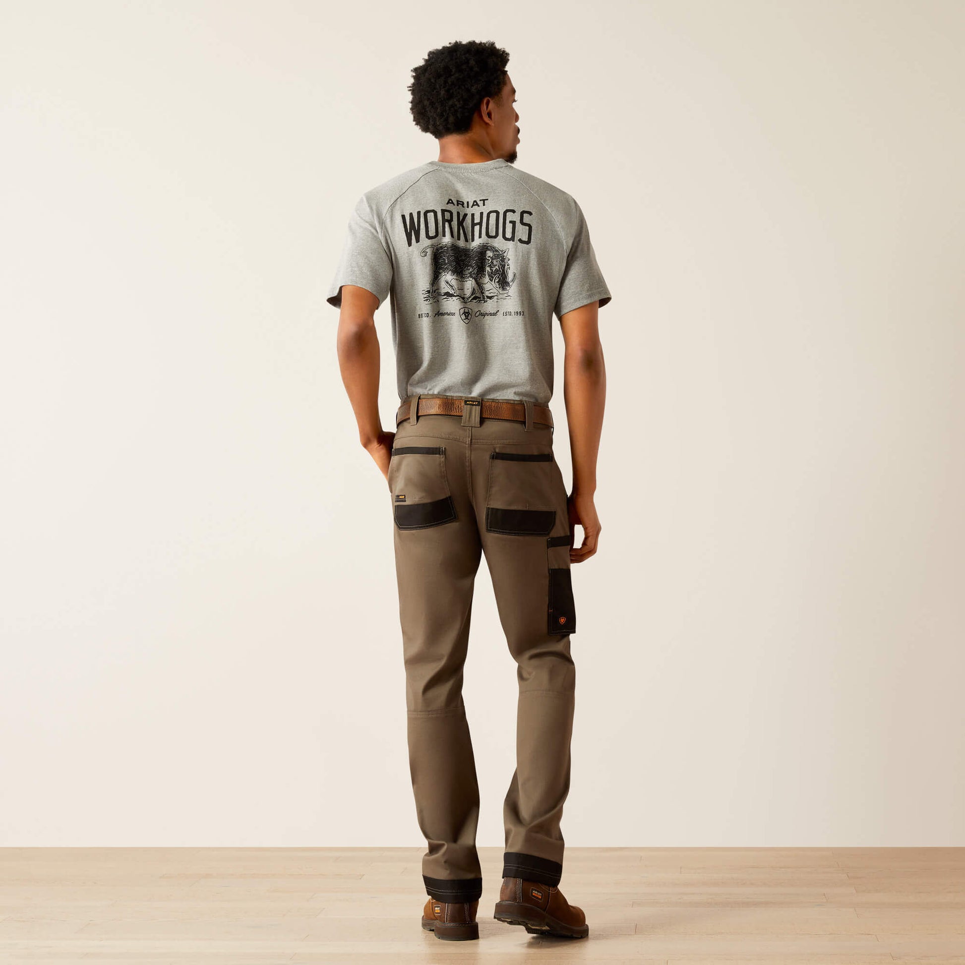 Ariat Website Store - Rebar M5 Straight DuraStretch Cargo Pant
