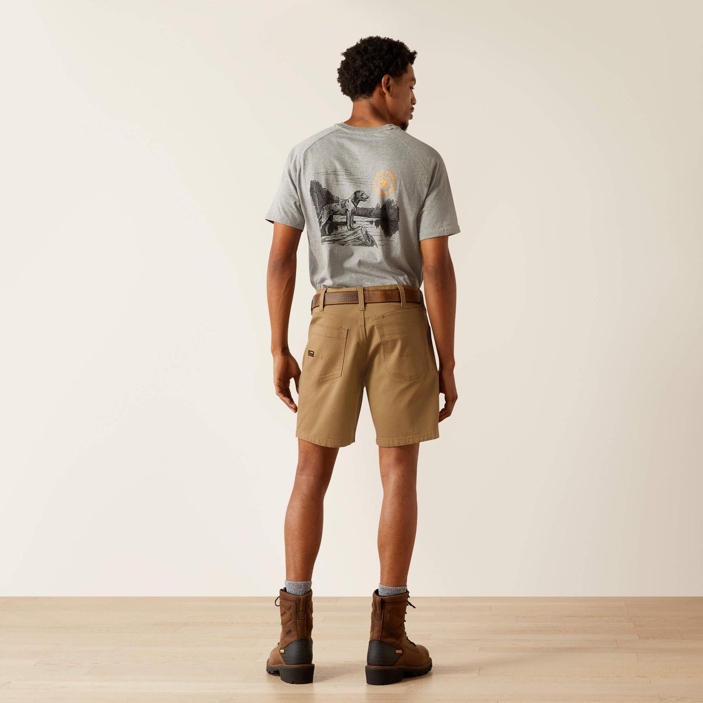 Ariat Online - Rebar DuraStretch Made Tough 8" Short