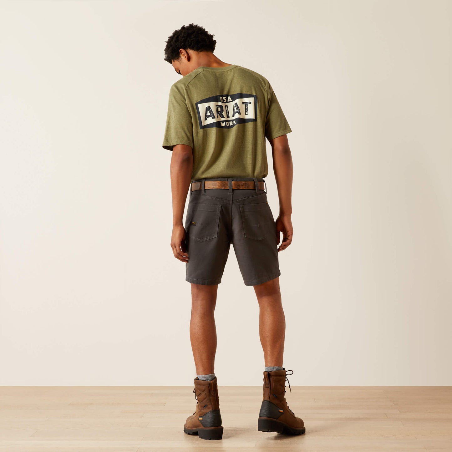 Ariat Sale - Rebar DuraStretch Made Tough 8" Short
