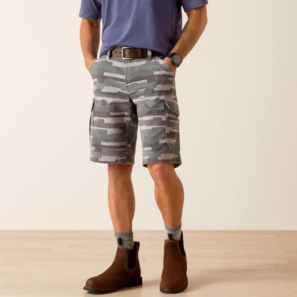 Ariat Online Shop - Rebar DuraStretch Made Tough Cargo 11" Short