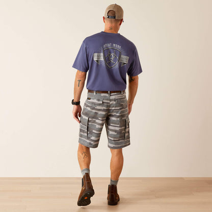 Ariat Online Shop - Rebar DuraStretch Made Tough Cargo 11" Short