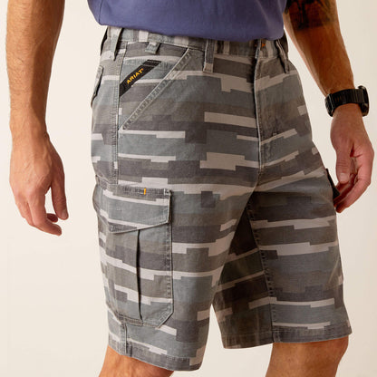 Ariat Online Shop - Rebar DuraStretch Made Tough Cargo 11" Short