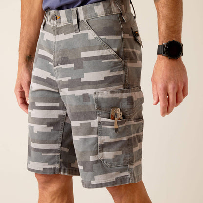 Ariat Online Shop - Rebar DuraStretch Made Tough Cargo 11" Short