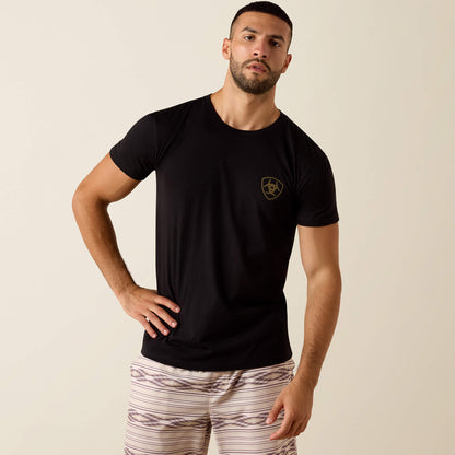 Ariat Outlet - Ariat Banner Badge T-Shirt