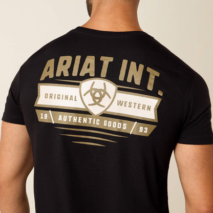 Ariat Outlet - Ariat Banner Badge T-Shirt