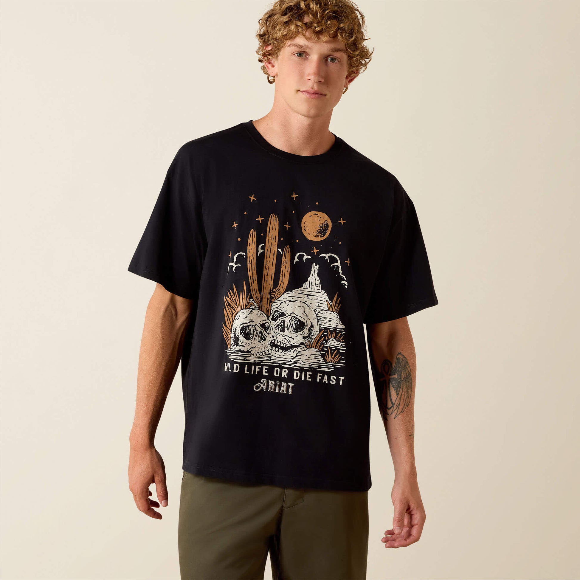 Ariat For Sale - Wild Life Boxy T-Shirt