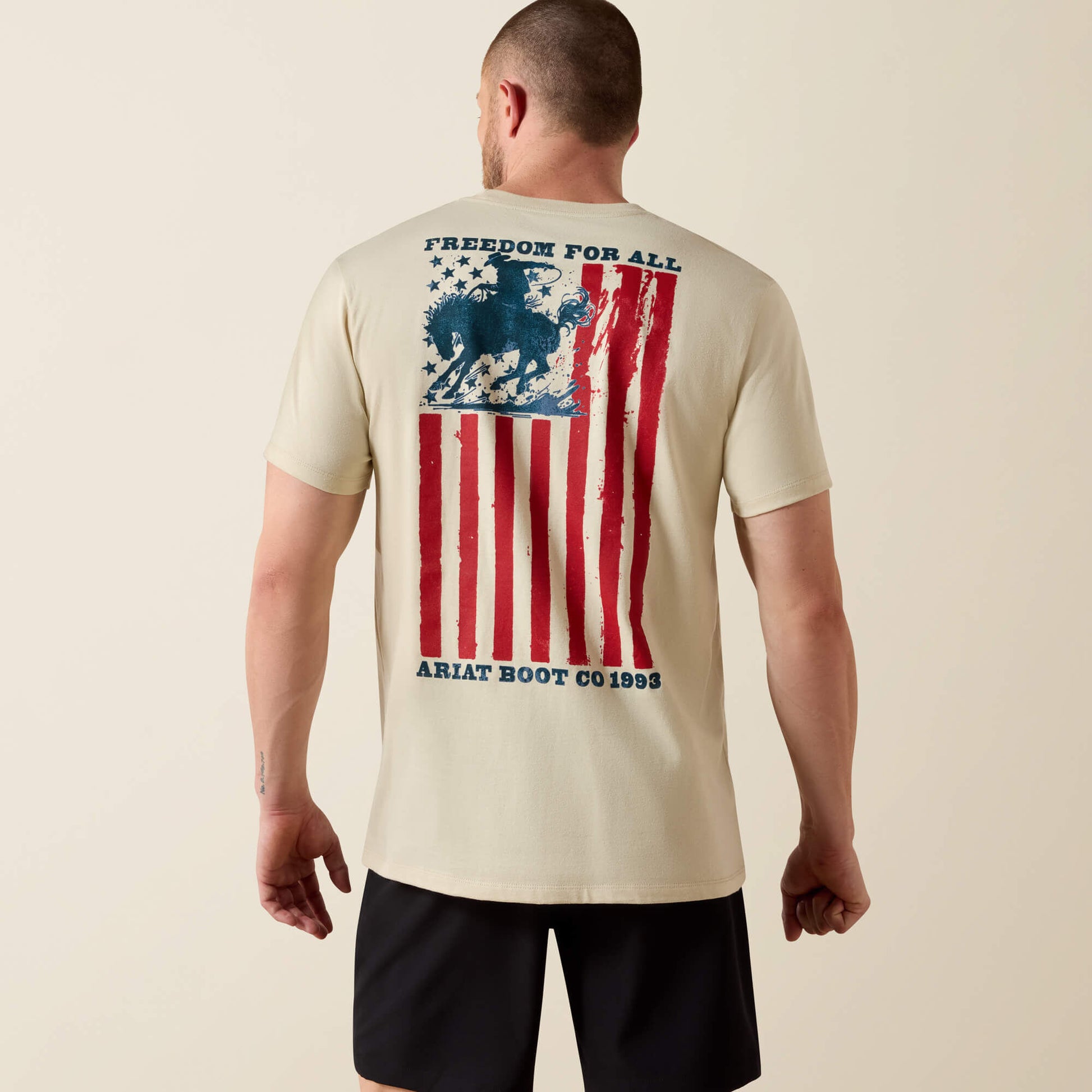 Ariat Online - Ariat Split Freedom Painted Classic Fit T-Shirt