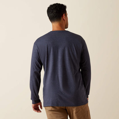 Ariat Outlet - Rebar Cotton Strong Standard Logo Pocket T-Shirt