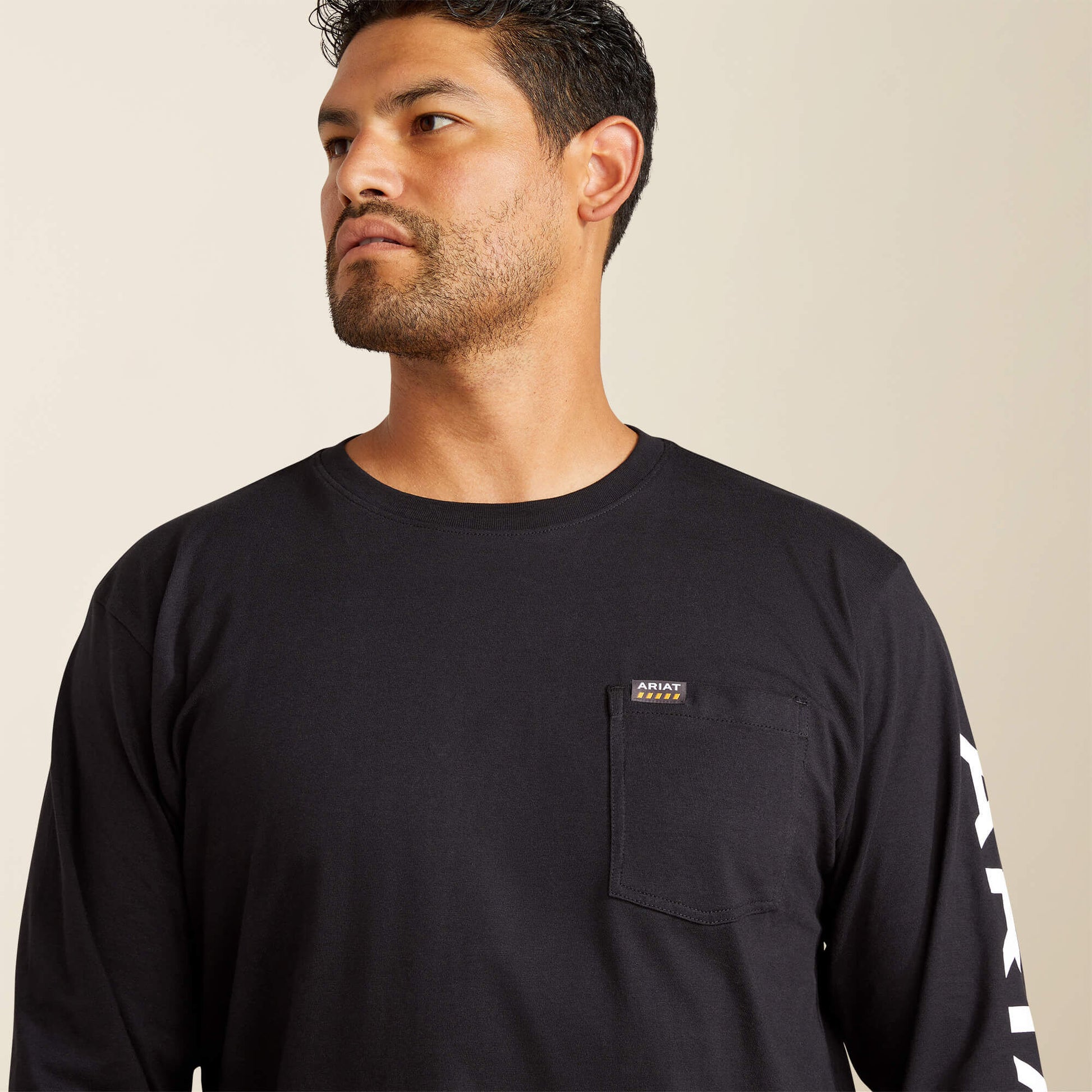 Ariat Online Shop - Rebar Cotton Strong Standard Logo Pocket T-Shirt
