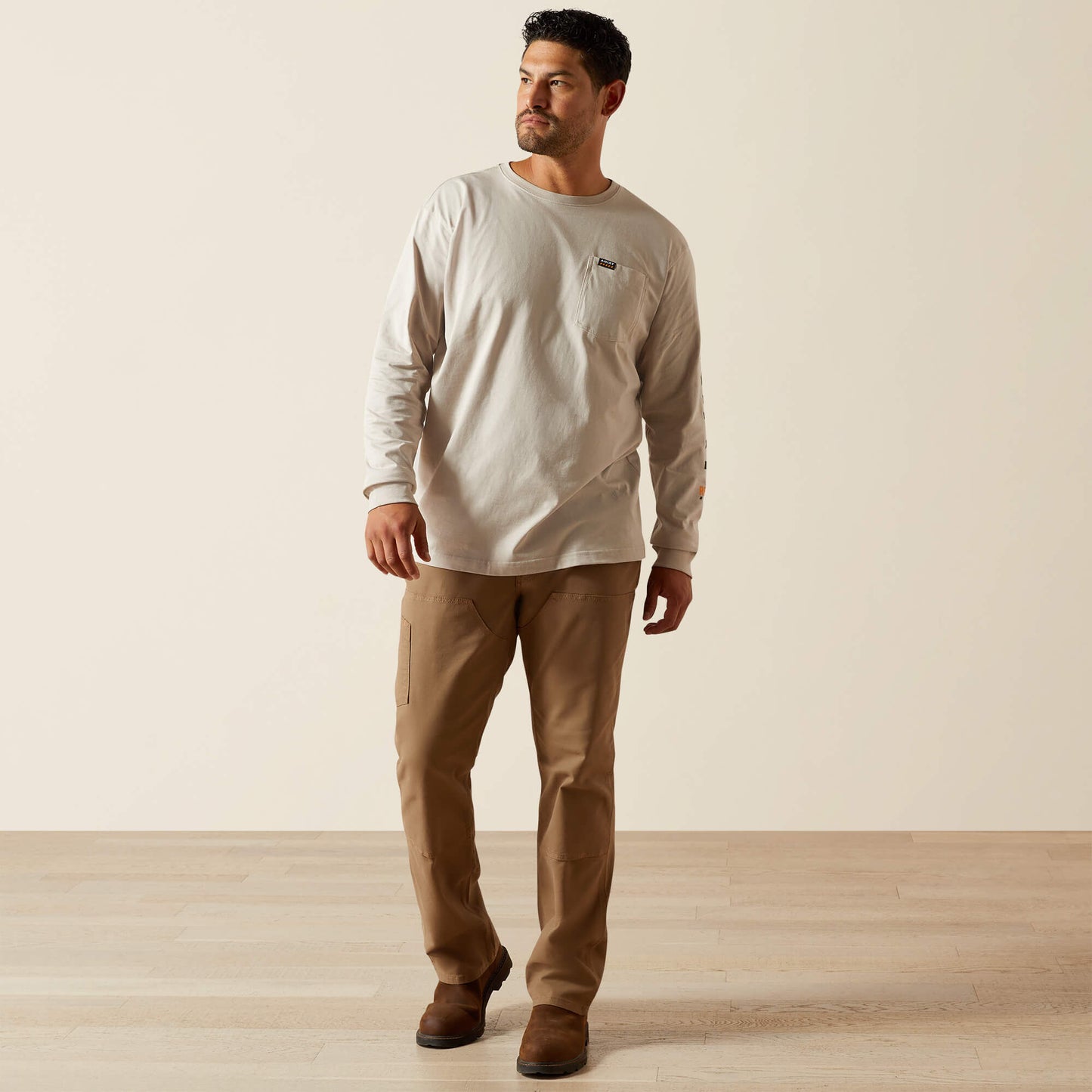 Ariat Sale - Rebar Cotton Strong Standard Logo Pocket T-Shirt