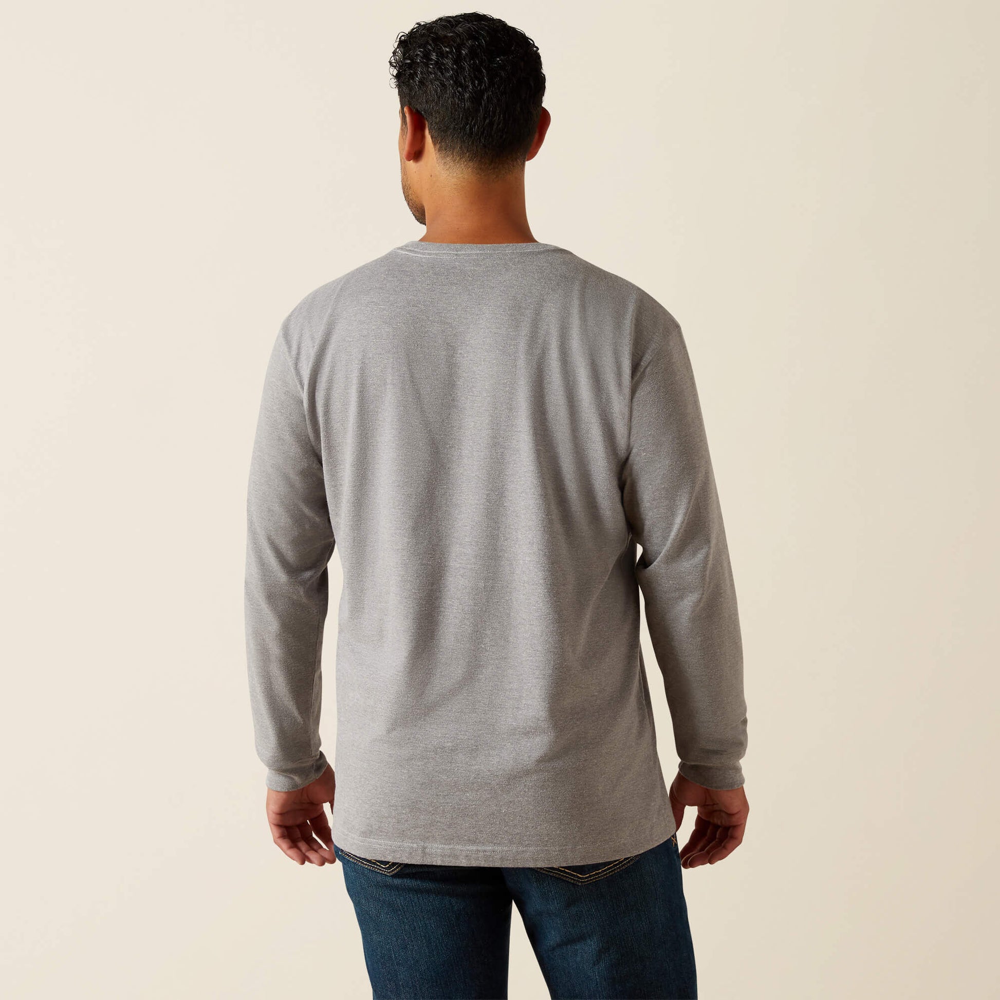 Ariat Outlet - Rebar Cotton Strong Standard Logo Pocket T-Shirt